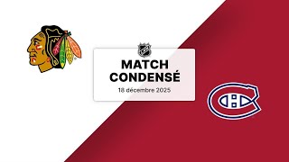 Blackhawks @ Canadiens 12/18/2025 (34/82) (Condensed Game)