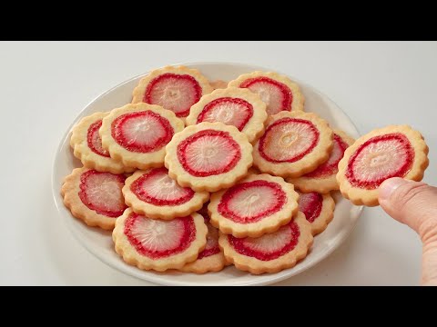    ,     , Real Strawberry Cookies