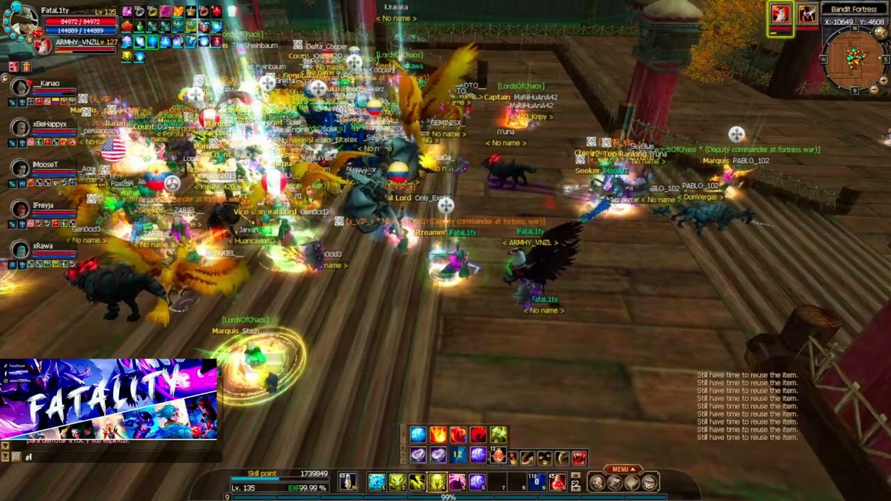 Silkroad Latino - Ftw Bandit Vip Guild Occupied 17.12.2025