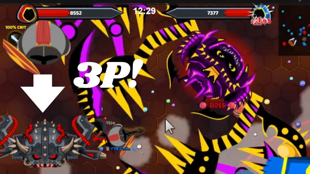 Chỉ 3 phút để lên cấp MEGA V!  Speedrun Evowars.io