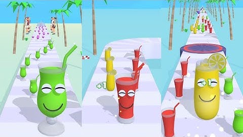 Juice 🍹 Run Game | Level 144-158 | Satisfying Gameplay #gaming #gameplay #juicerun #games #game