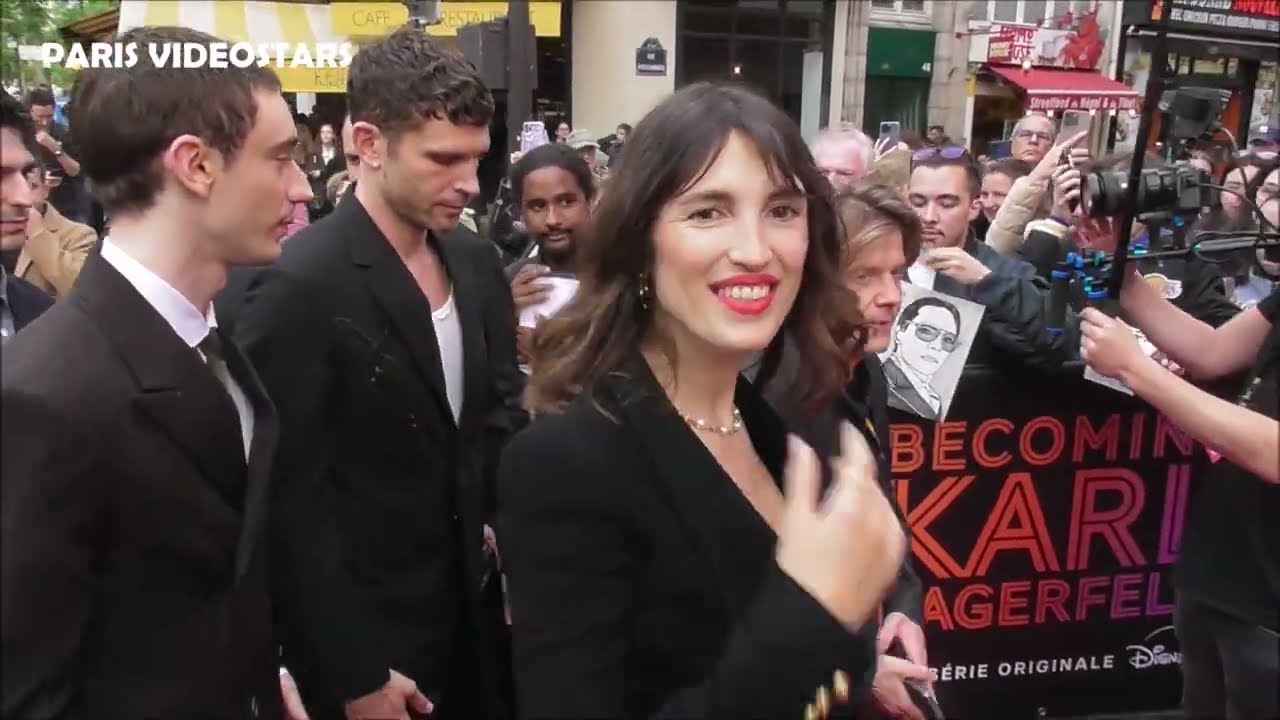 Alex Lutz, Arnaud Valois, Jeanne Damas, Sunnyi Melles @Paris 28 mai 2024 avp Becoming Karl Lagerfeld