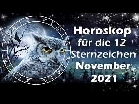Video: Was ist das Sternzeichen des Novembers?