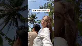 bule bulerussian indonesia fypp viral shorts traveling husband And Wife