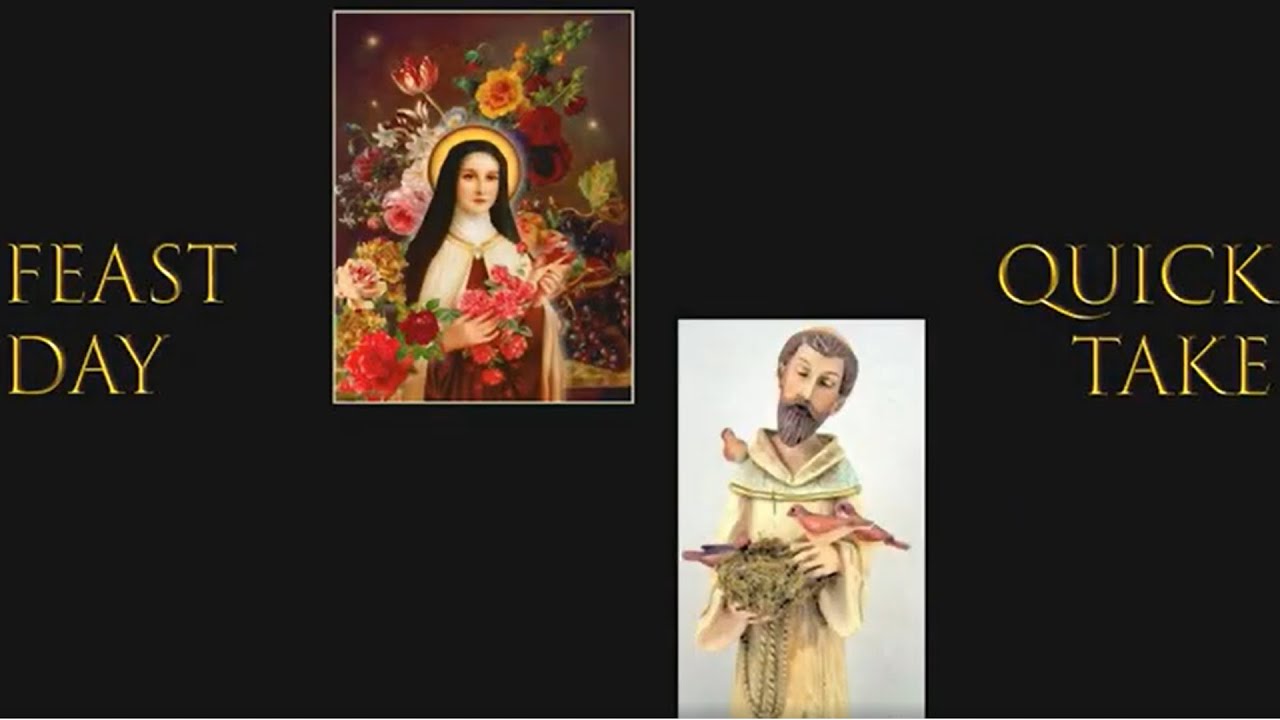 Irresistible: Saints Francis and Therese