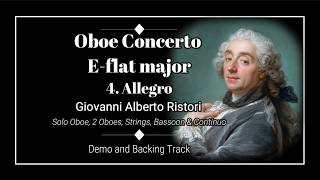 4. Allegro - Oboe Concerto in E-flat major - Giovanni Alberto Ristori - Demo and BackTrack