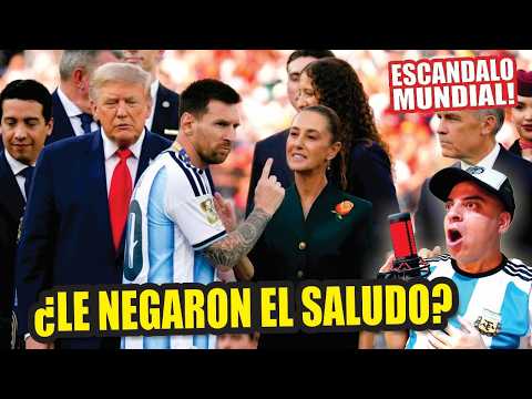 JUGADORES ARGENTINOS IRRESPETUOSOS CON CLAUDIA SHEINBAUM?😱