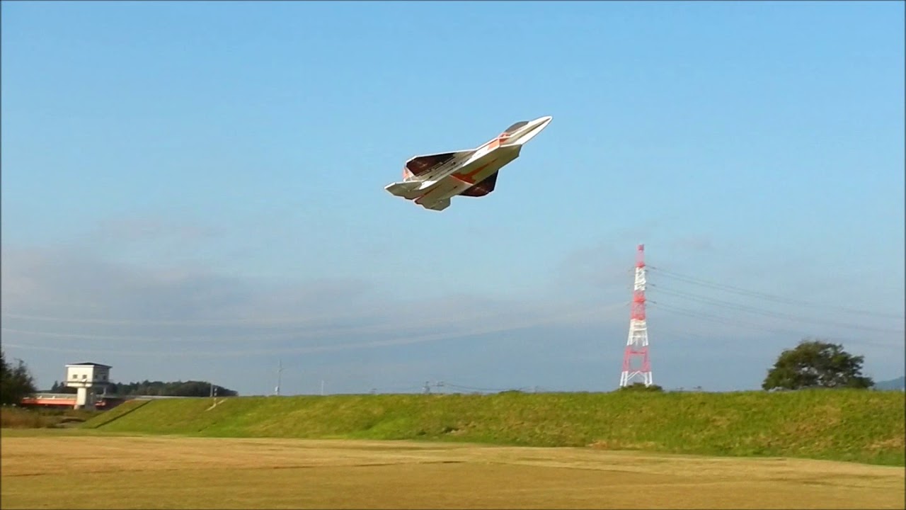 F22 Rudder RC Factory F-22 Raptor add Rudder - YouTube