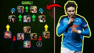 أفضل 5 تشكيلات نادرة بعد التحديث ? efootball mobile  و خطة 4132 في  بيس 2024  ?