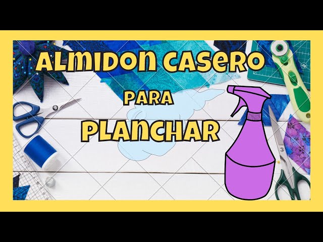 Almidón Ferrokit para el planchado de la ropa. Planchar con Almidón.