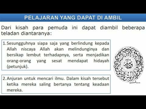 Keteladanan ashabul kahfi