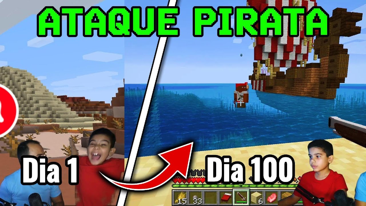 ATAQUE AOS PIRATAS NO ONE PIECE!! SERÁ QUE DEU RUIM!!MINECRAFT ...