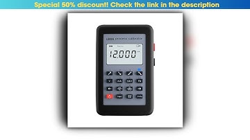 New LB02A 420mA 010V Signal Generator Process Calibrator Current Voltage Tester Output