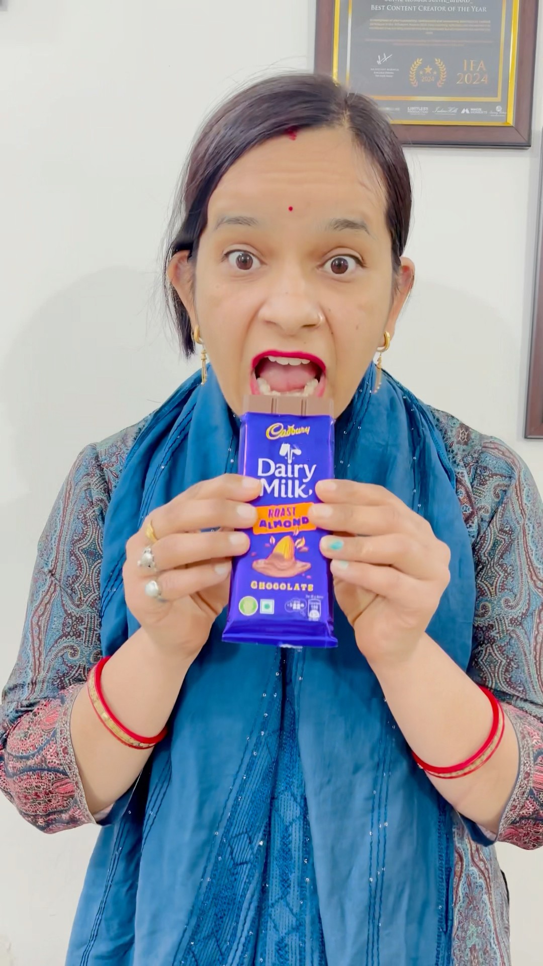 Mummy sab kha gayi ?