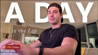 A Day in the Life of USC Online Student Joey Quatela