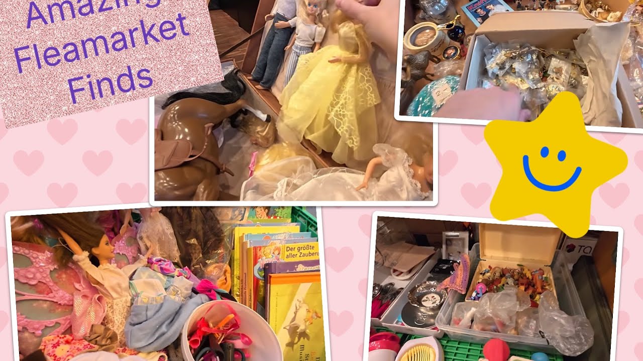 Amazing Fleamarket finds with Barbies, Fashions, My little Pony and more