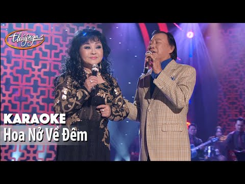 Karaoke | Hoa Nở Về Đêm (Hương Lan u0026 Giang Tử)