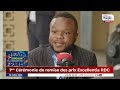 PREMIERE CEREMONIE DE REMISE DES PRIX EXCELLENTIA RDC