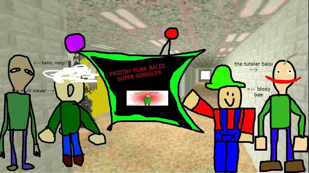 Fridtay Funk Baldi ; Kill Baldi - [Release Gameplay]