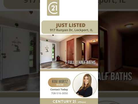 917 Runyan Dr, Lockport, IL home video tour