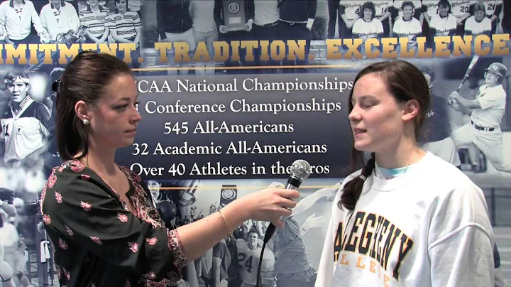 Julianne Reed - Allegheny Female Athlete of the We...