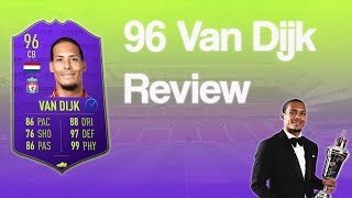 FIFA 19 | 96 PFA POTY VAN DIJK REVIEW!