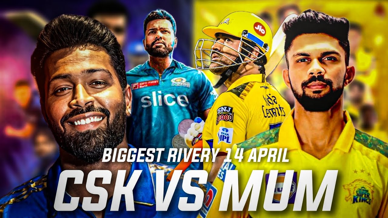 CSK vs MI AN INCREDIBLE RIVALRY Which is the better team  coming April 14  NaveenEditzz 