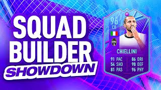 Fifa 22 Squad Builder Showdown!!! END OF AN ERA CHIELLINI!!!