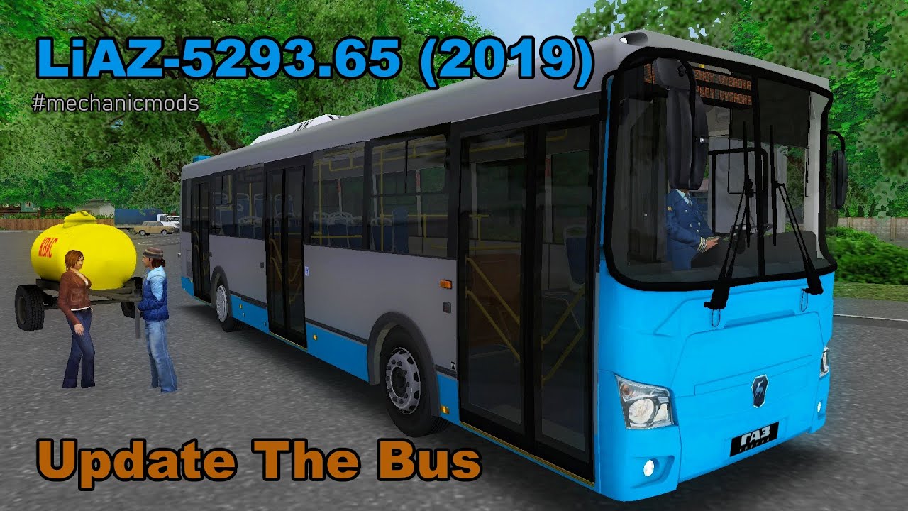 LiAZ-5293.65 2019 | OMSI 2 | Update The Bus - YouTube