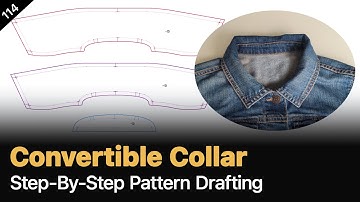 Creating a Convertible Collar for Denim Jackets | Collar Stand & Seam Allowance