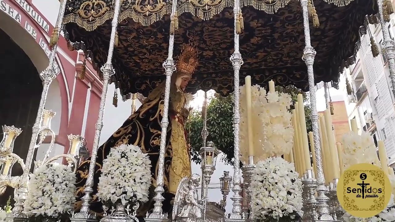 Semana Santa Tomares 2025 - Jueves Santo - Virgen de los Dolores (Hdad Sacramental) - Salida