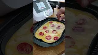 Omelette im Monsieur Cuisine (Smart) mit Silikon Auflaufform Resimi
