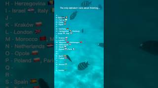 ABC Challenge Part 1 🌎🗺️🩵Welche Orte habt ihr schon alles bereist? #abcchallenge #reisen