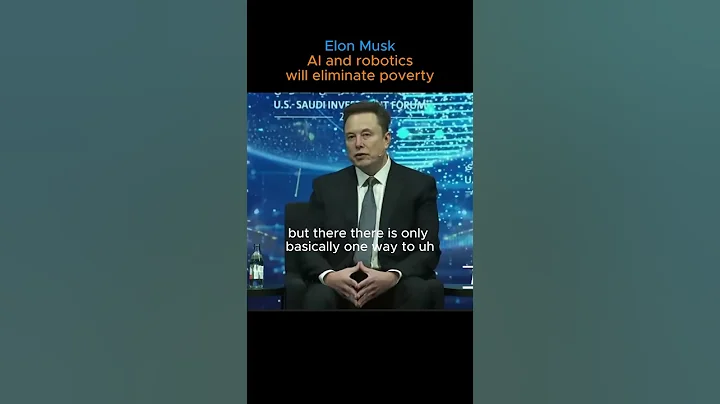 ELON MUSK "AI and Robotics will eliminate poverty"