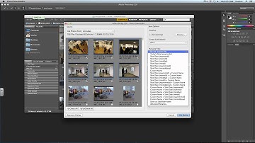Advanced importing pictures in Adobe Bridge using Photo Downloader to rename