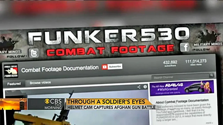Helmet cam video capturing Afghan gun battle goes ...