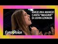 Angelina Mango canta "Imagine" di John Lennon