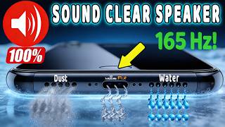 165Hz Sound Cleaner Audio | Speaker Frequency Tone to Remove Water &amp; Dust Instantly