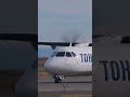 ✈️Airliners @Nigata Toki Air ATR 72 Taxi for Takeoff #shorts