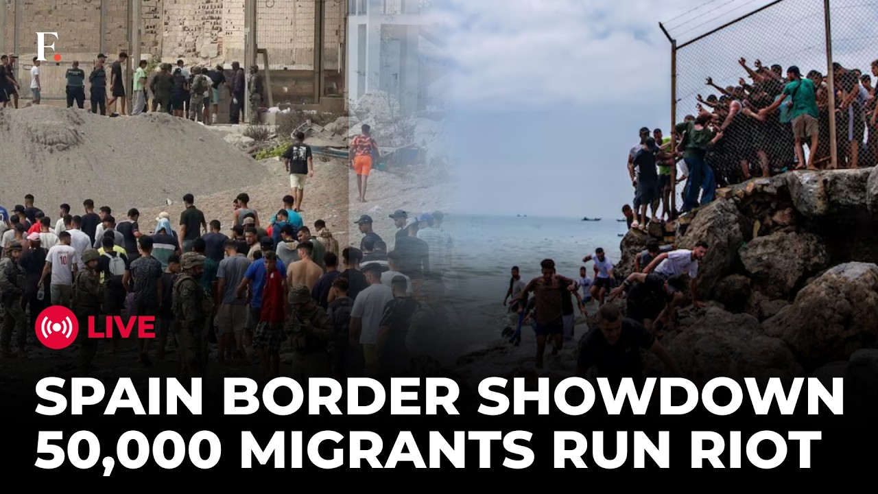 Breaking LIVE | Spain Pushes Back Morocco Migrant Surge After Deadly Ceuta Border Crisis thumbnail