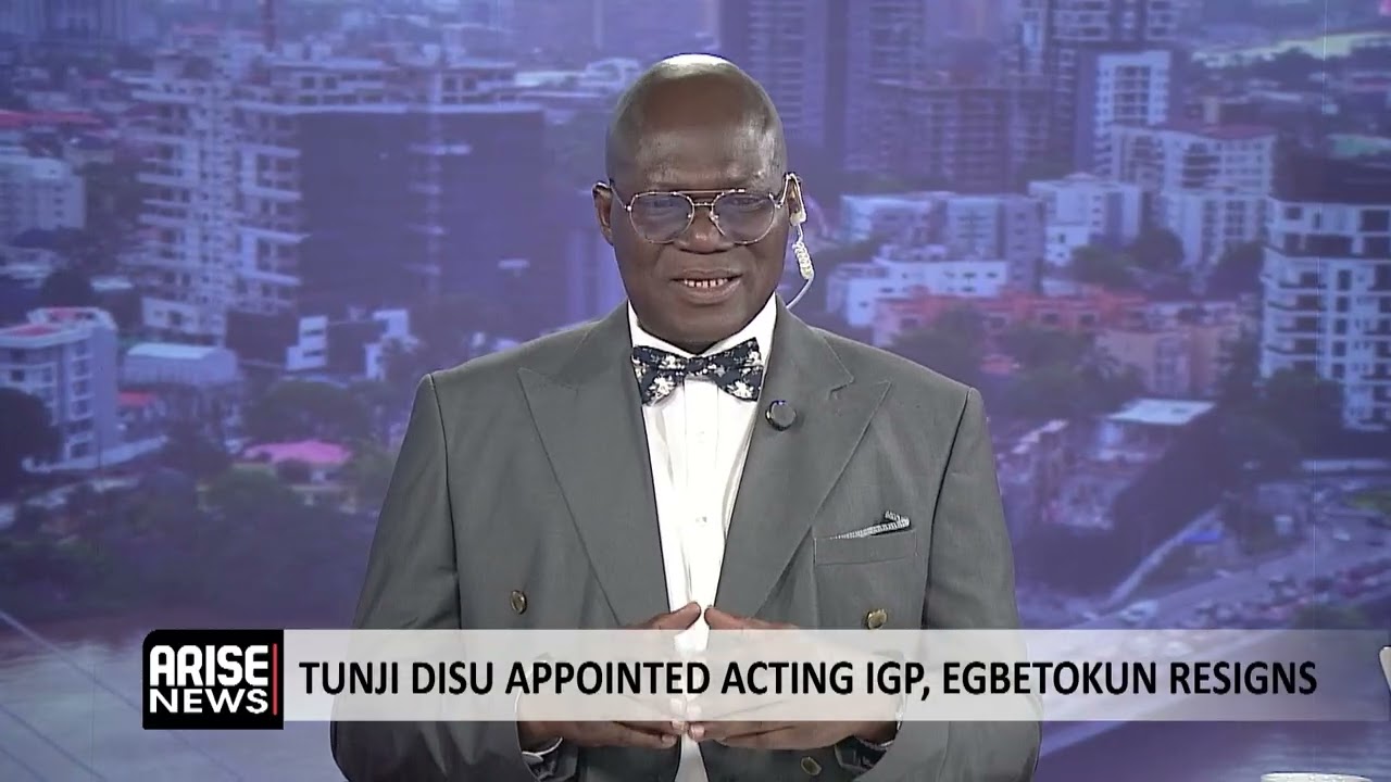 The Morning Show: Tunji Disu Appointed Acting IGP, Egbetokun Resigns 