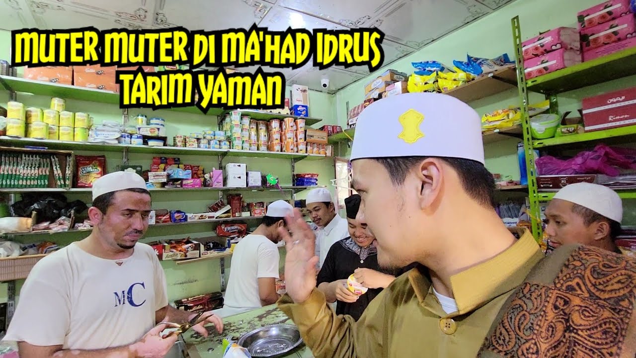 Jelajahi isi bangunan Ma'had Idrus Tarim Yaman