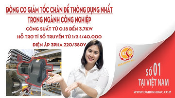 Động Cơ Giảm Tốc Chân Đế Thông Dụng Nhất Trong Ngành Công Nghiệp | Sản Phẩm | Đại Kinh Bắc