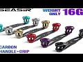 SEASIR Carbon Fiber Fishing Reel Handle Ultra Light Grip 6 COLORS Refit For Baitcasting Reel Acces