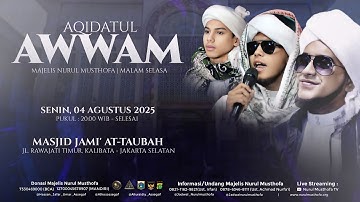🔴 LIVE | Aqidatul Awwam | Masjid Jami At Taubah Rawajati Timur Jaksel |Senin , 04 Agustus 2025