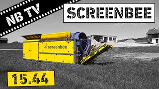 Screenbee 15.44 Mobile Trommelsiebanlage Hakenlift