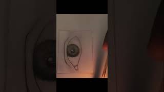 The beauty of eye 👁️🧿#love#eye#drawing#easyart#