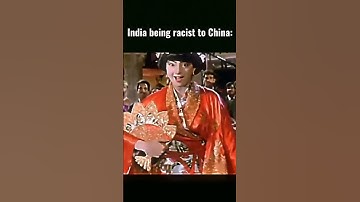 Thumbnail of India being racist to China vs China being racist to India #edit #india #china #comedy #viral