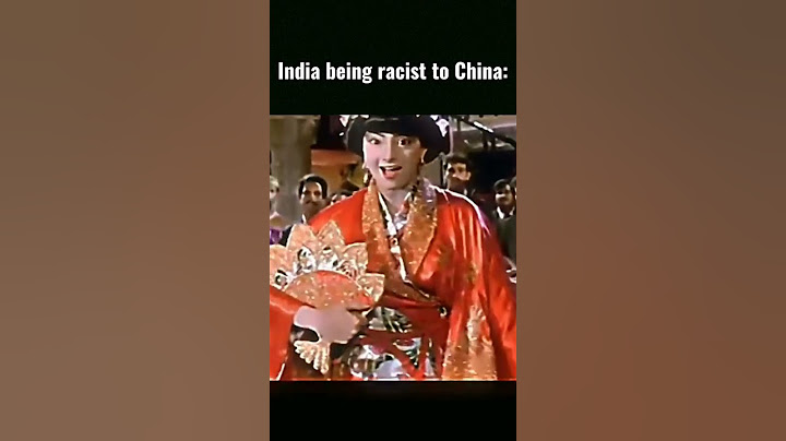 India being racist to China vs China being racist to India #edit #india #china #comedy #viral