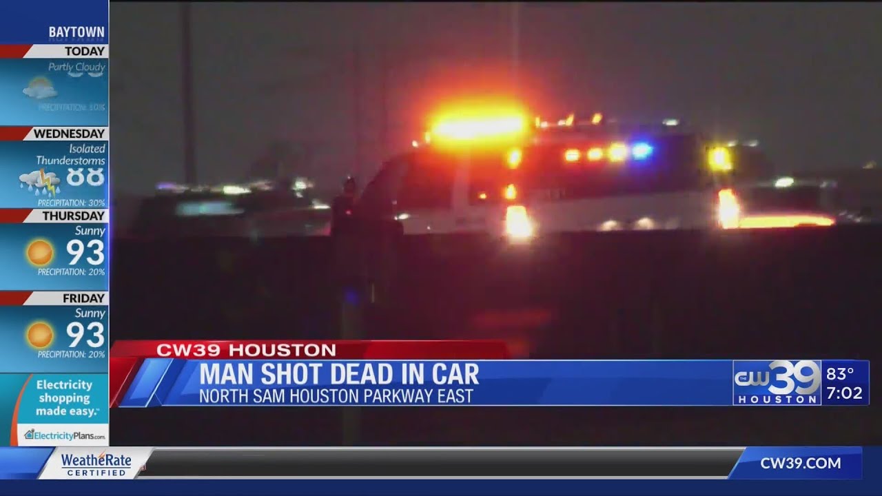 Man found shot dead in car on Sam Houston Parkway in north Harris ...